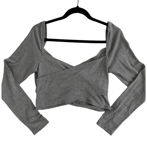 NWT 4th & Reckless Thalia Crossover Jersey Crop size M - Picture 3 of 4